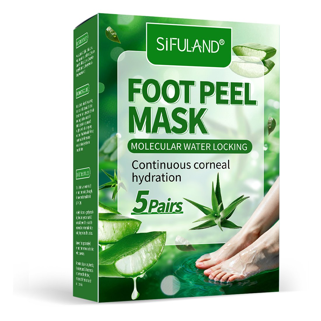 5-23.jpg Foot Peel Mask 5 Pairs - 图片 1