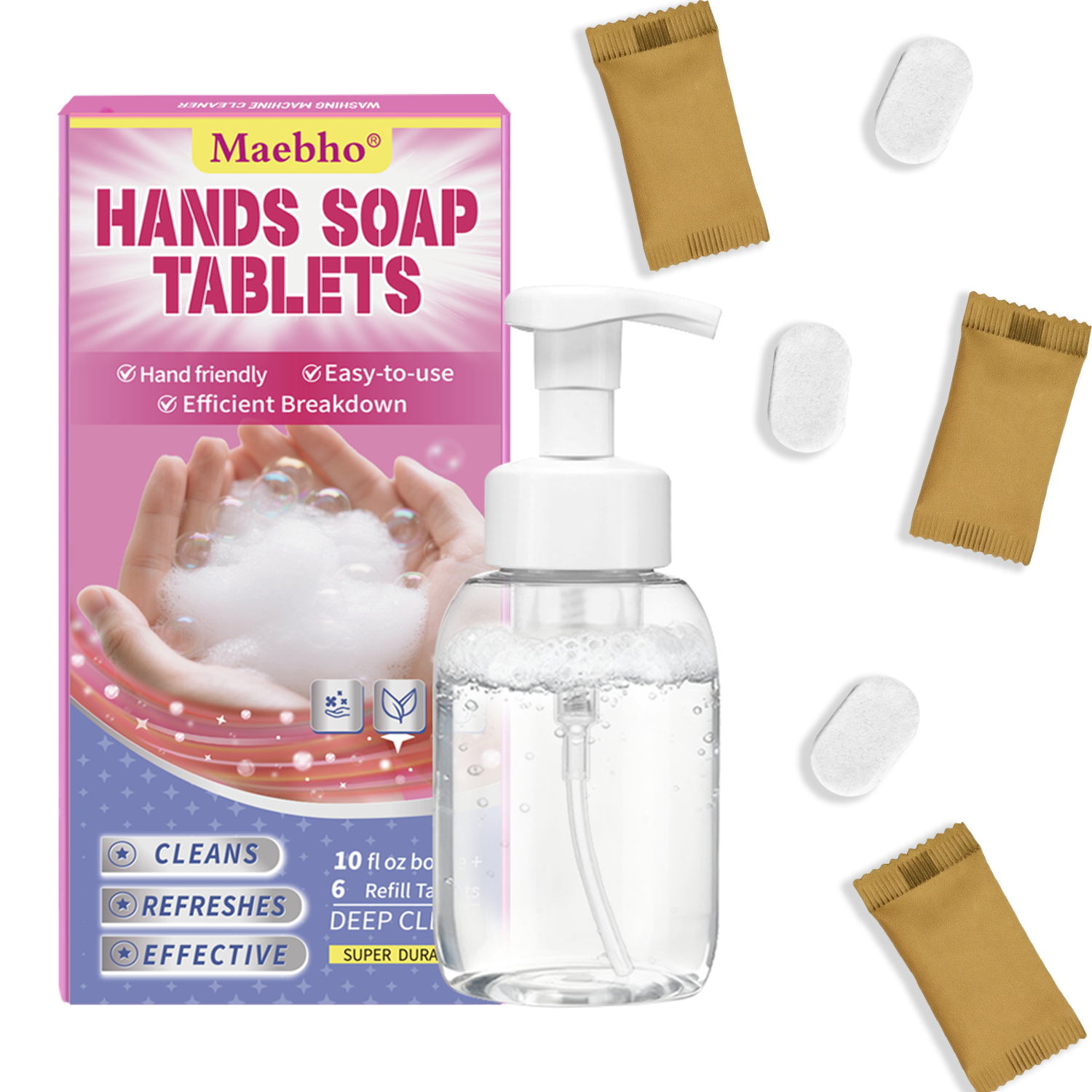 主图-1.png Hands Soap Tablets - 图片 1