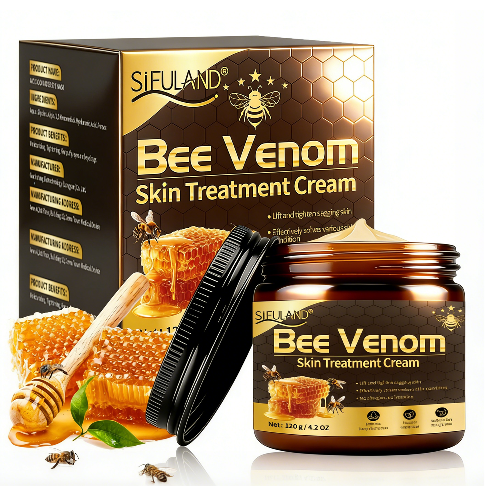画板-1.02.png Bee Venom Skin Treatment Cream - 图片 1